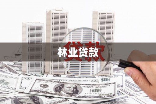 甘孜林业贷款