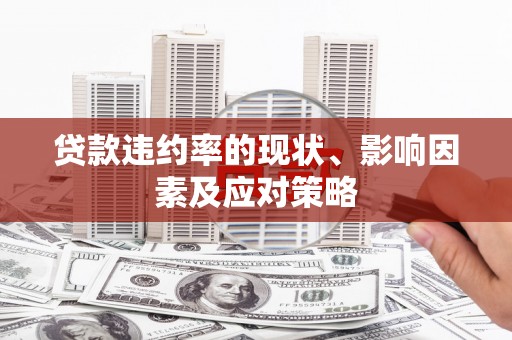甘孜贷款违约率的现状、影响因素及应对策略