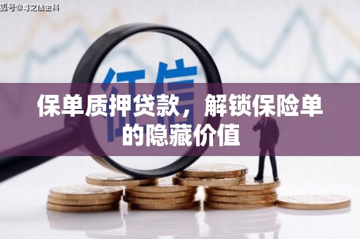 甘孜保单质押贷款，解锁保险单的隐藏价值