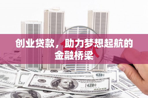甘孜创业贷款，助力梦想起航的金融桥梁