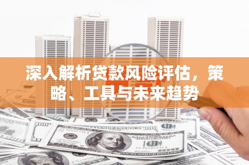 甘孜深入解析贷款风险评估，策略、工具与未来趋势