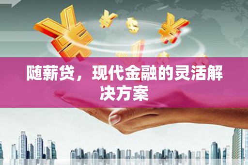 甘孜随薪贷，现代金融的灵活解决方案