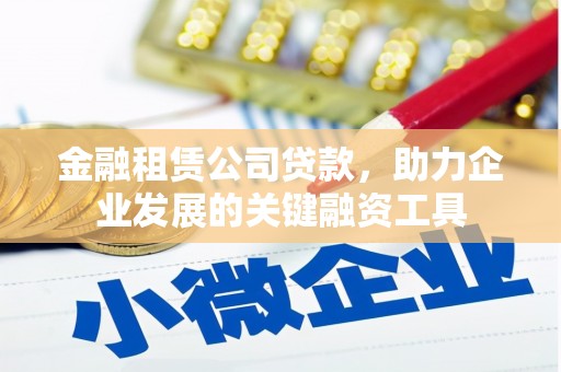 甘孜金融租赁公司贷款，助力企业发展的关键融资工具