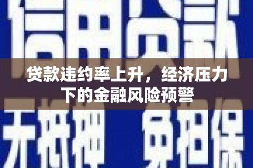 甘孜贷款违约率上升，经济压力下的金融风险预警