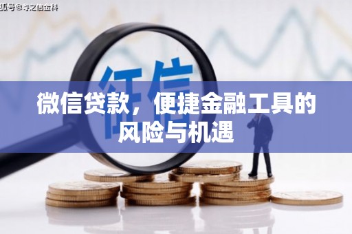 甘孜微信贷款，便捷金融工具的风险与机遇