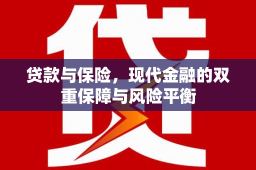 甘孜贷款与保险，现代金融的双重保障与风险平衡