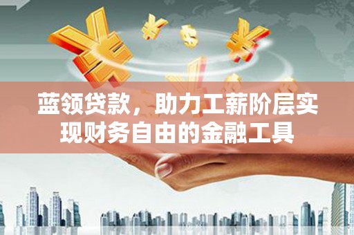 甘孜蓝领贷款，助力工薪阶层实现财务自由的金融工具