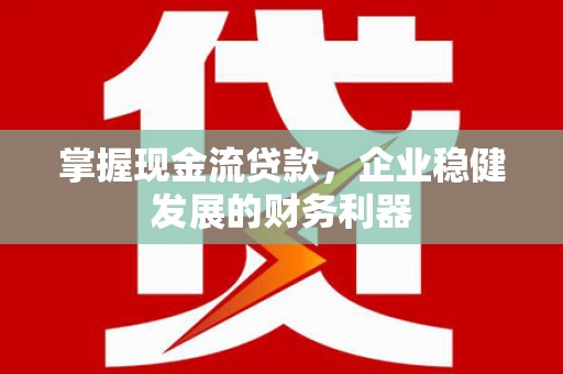 甘孜掌握现金流贷款，企业稳健发展的财务利器