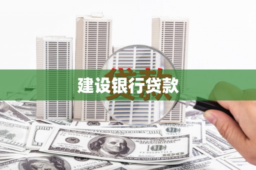甘孜建设银行贷款