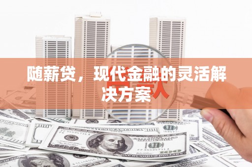 甘孜随薪贷，现代金融的灵活解决方案