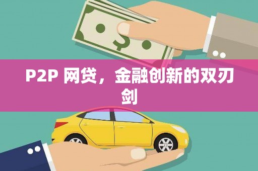 甘孜P2P 网贷，金融创新的双刃剑