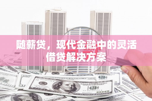 甘孜随薪贷，现代金融中的灵活借贷解决方案