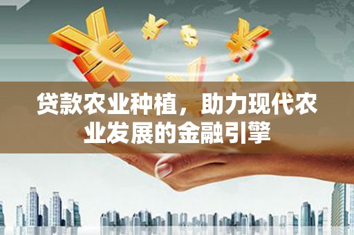 甘孜贷款农业种植，助力现代农业发展的金融引擎