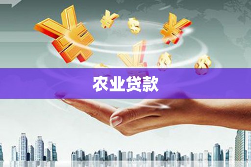 甘孜农业贷款