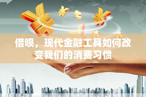 甘孜借呗，现代金融工具如何改变我们的消费习惯
