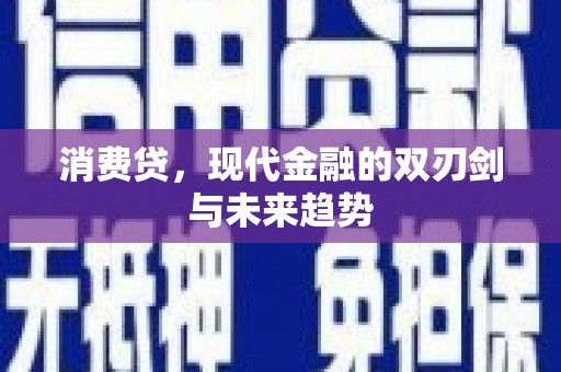 甘孜消费贷，现代金融的双刃剑与未来趋势