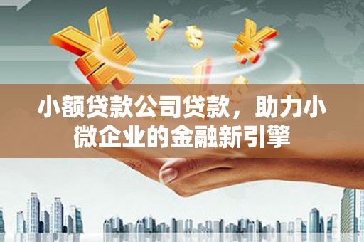 甘孜小额贷款公司贷款，助力小微企业的金融新引擎