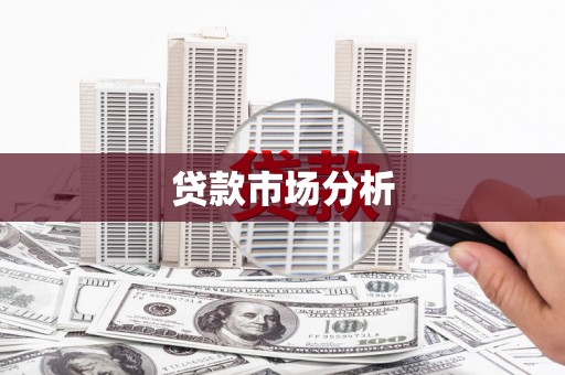 甘孜贷款市场分析