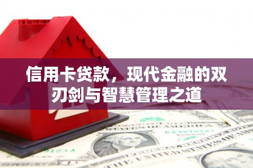 甘孜信用卡贷款，现代金融的双刃剑与智慧管理之道