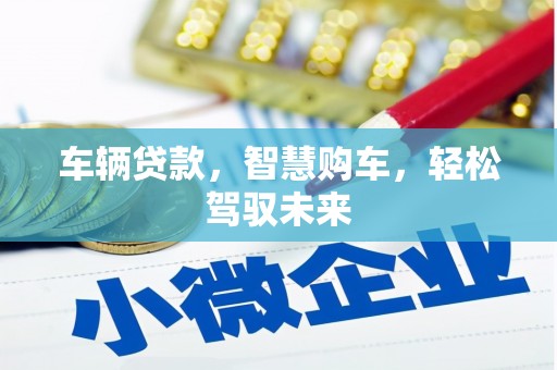 甘孜车辆贷款，智慧购车，轻松驾驭未来