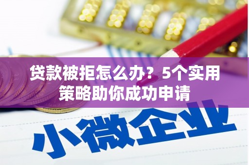 甘孜贷款被拒怎么办？5个实用策略助你成功申请