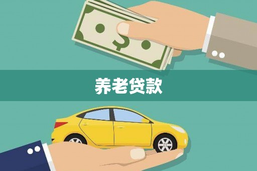 甘孜养老贷款