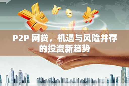 甘孜P2P 网贷，机遇与风险并存的投资新趋势