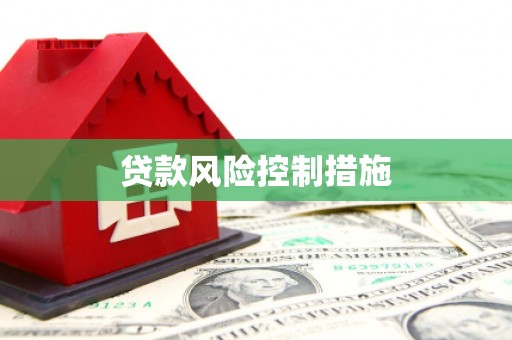 甘孜贷款风险控制措施