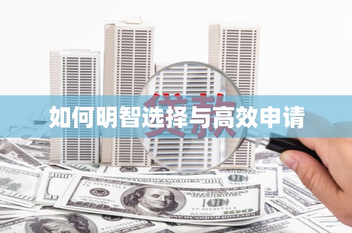 甘孜如何明智选择与高效申请