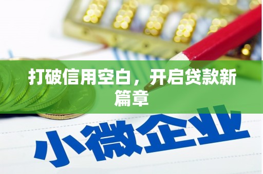 甘孜打破信用空白，开启贷款新篇章