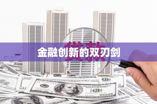 甘孜金融创新的双刃剑